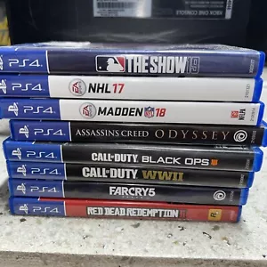 8 giochi PS4 casuali Call of Duty Red Dead 2 Assassin’s Creed Wow! - Foto 1 di 9