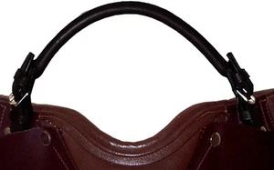 Correa de cuero enrollado inglesa para silla de montar hecha en Estados Unidos #6607 - Imagen 1 de 8