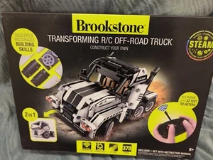 Brookstone RC Truck Kids= 2-in-1 Remote Control Off Road Truck NEW - Picture 1 of 2