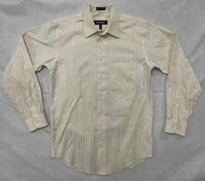 OXFORD Shirtmake Men’s Non Iron Striped Dress Shirt Size 14.5 / 32-33 - Picture 1 of 5