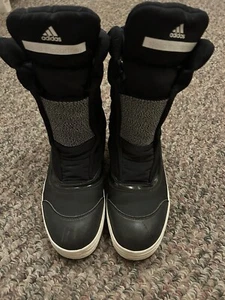 ADIDAS by STELLA McCARTNEY Black 8” Insulated Pull On Boot Women’s Size 6 - Picture 1 of 14