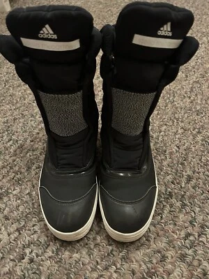 ADIDAS by STELLA McCARTNEY Black 8” Insulated Pull On Boot Women’s Size 6 - Image 1 of 4