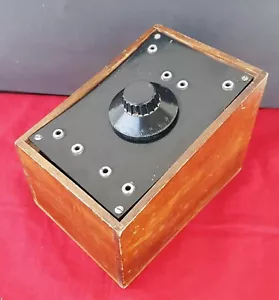 Radio de galena NORA, c1920 - Foto 1 di 9