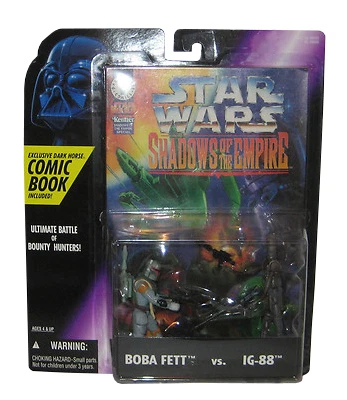 Kenner Star Wars Shadows of the Empire Boba Fett Vs. Ig 88 Action Figure