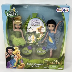 Disney Fairies Tinkerbell Tink & Silvermist Puppen Geschenkpaket Toys R Us Jakks LESEN - Bild 1 von 6