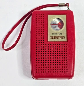 Vintage Computron Transistor Pocket Radio NOT WATCH - Picture 1 of 10