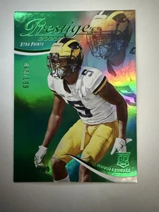 DJ Turner 2023 Prestige Xtra Points #331 Rookie Green Parallel #'d /199 BENGALS - Picture 1 of 2