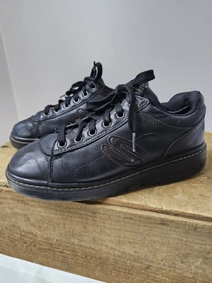 Zapatos para mujer Skechers Jammers negros Oxford gruesos nobuck años 90 Y2K de colección talla 7,5 Foto 1 de 4