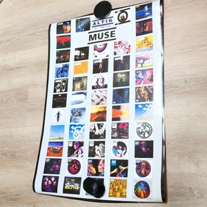 MUSE IMAGES OF RELEASED SONGS, AUTHENTIC LICENSED 2009 POSTER - Picture 1 of 5