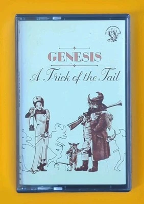 GENESIS - A TRICK OF THE TAIL ... Cassette Album, 1976 - Paper Labels Ex Cond. - Image 1 of 4