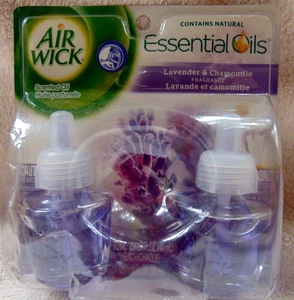 Air Wick Oli Essenziali Profumati Lavanda e Camomilla 1 confezione/2 Ricariche Nuovo - Foto 1 di 3