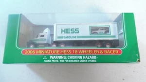 2006 Hess Miniature 18 Whhel &Racer New In Box - Picture 1 of 1