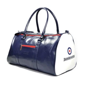 Lambretta Retro Navy Sports Messenger Shoulder Laptop Tablet Body Strap Bag - Picture 1 of 6