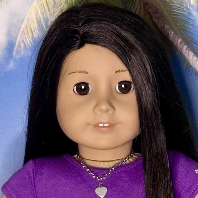 ВИНТАЖНЫЙ American Girl Truly Me No25 Pleasant Company темные волосы карие глаза б/у в отличном состоянии - Изображение 1 из 4