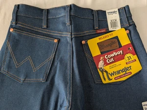 Neu Wrangler Jeans Herren 30x34 A001 4020 Cowboy Schnitt Denim Western Rodeo blau - Bild 1 von 10
