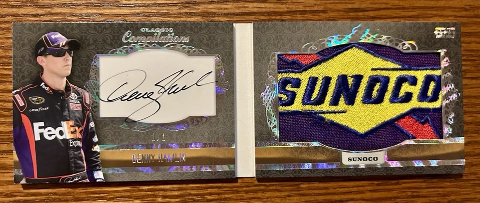 Denny Hamlin 2010 Press Pass Booklet 1/1 Five Star Compilations - Image 1 of 4