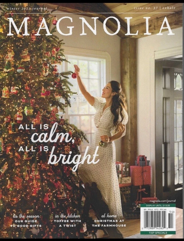 Magnolia Journal   Issue 37  All is Calm all is Bright  2025 - Image 1 of 1