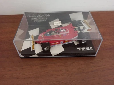 Ferrari 312 T4 Gilles Villeneuve #12 1979 1/43 Minichamps F1 - Immagine 1 di 4