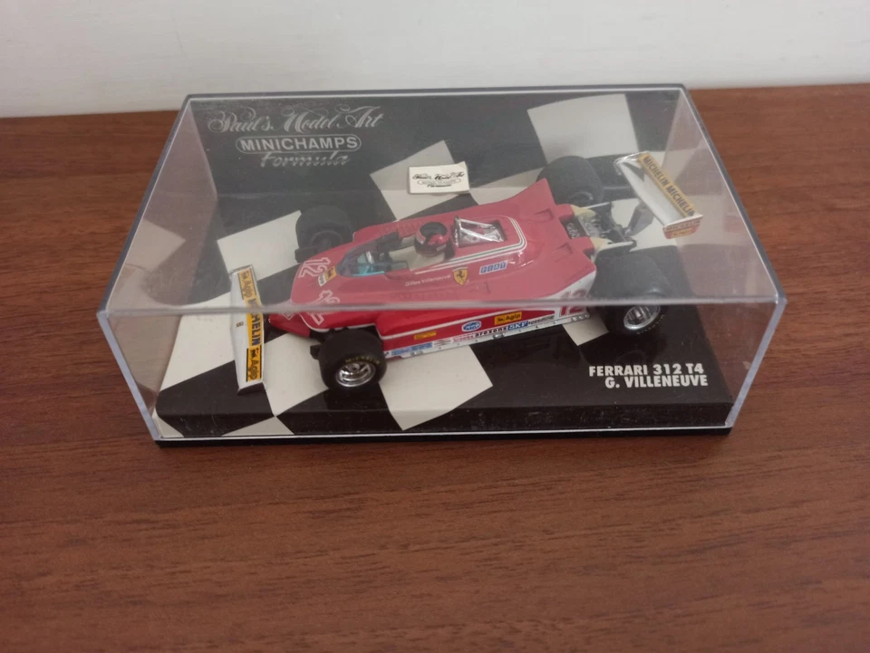 Ferrari 312 T4 Gilles Villeneuve #12 1979 1/43 Minichamps F1 - Immagine 1 di 4
