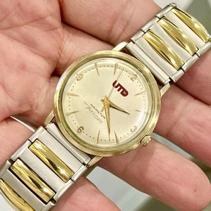 Vintage Hamilton Thin-O-Matic T-402 10kGF/14K Gold Numerals W/ Company Logo RUNS - Picture 1 of 18