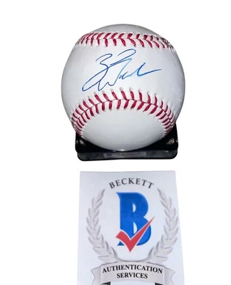 Zack Wheeler Signed Baseball Philadelphia Phillies Auto Autographed Beckett - Image 1 of 2
