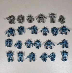 Vintage 1985 Tyco Transformers Electric Train Battle Set Mini Robots - Picture 1 of 4