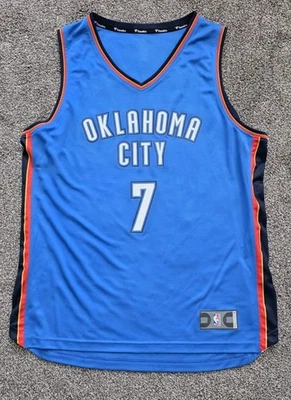 Fanatics Carmelo Anthony #7 OKC Thunder Jersey XL  - Image 1 of 4