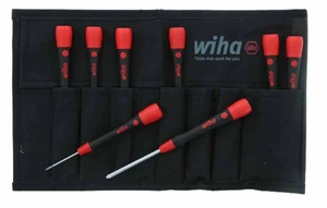 Wiha 26193 Slotted and Phillips Screwdriver Set Handle 8 PC-NEW-FREE SHIPPING - Picture 1 of 3