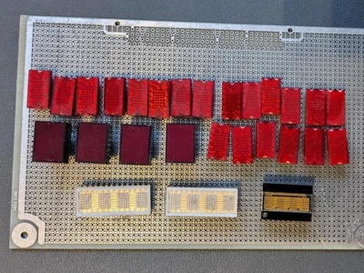 Rare Lot Of Vintage LED Matrix Displays 305 1990 322 HP Texas Instruments NOS - Image 1 of 4