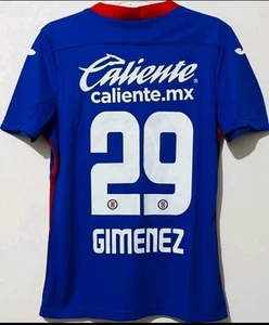 Joma Cruz Azul La Maquina Santiago Gimenez Mexico  Vintage Small  - Picture 1 of 2