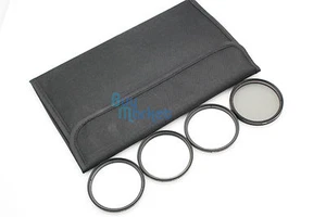 NEW 55MM 4X 6X 8X STAR+ CPL Circular Polarizing Filter Kit Set with CASE 55 mm - Picture 1 of 3