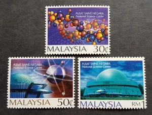 Malaysia 1996 Pusat Sains National Science Centre 3v Stamps Fresh Mint NH OG - Picture 1 of 2