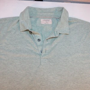 LINKSOUL JOHN ASHWORTH Short Sleeve POLO GOLF SHIRT Mens L Green  - Picture 1 of 3