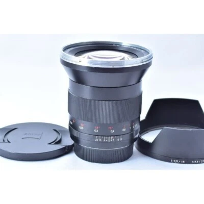 Carl Zeiss Distagon T* 21mm F2.8 ZE Lens For Canon w/Front & Rear caps,Lens Hood - Image 1 of 4