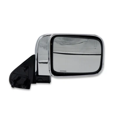 Rh Manual Side Mirror Chrome Fits Nissan D21 Big-M D22 1986 1997, 1980 1986 Foto 1 de 4