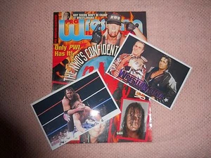 Pro Wrestling Magazine - Janaury 1997 with two 4" x 6" colored photos - Picture 1 of 2