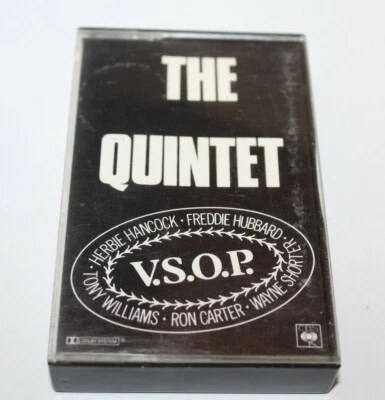 V.S.O.P The Quintet Cassette Tape Herbie Hancook Freddie Hubbard CBS 2PC198 - Image 1 of 4