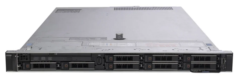 Dell PowerEdge R640 1x Twenty-Core Gold 6138 2GHz 64GB Ram 8x 2.5" Bay 1U Server - Image 1 of 1