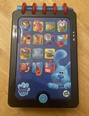 Cuaderno electrónico Dandy Leap Frog Blues Clues realmente inteligente práctico ¡Funciona muy bien! Foto 1 de 2