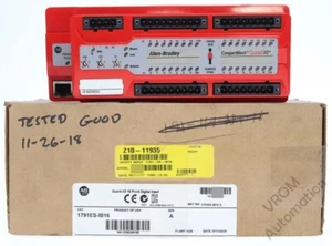 Surplus Allen Bradley 1791ES-IB16 /A Guard I/O Ethernet/IP Safety Compact Block - Picture 1 of 8