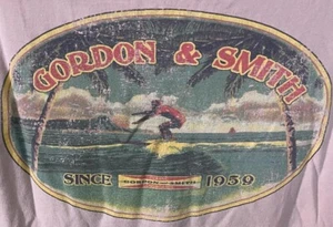 Vintage G&S Gordon & Smith Skateboard T-Shirt 90s Surf USA Made - Bild 1 von 4