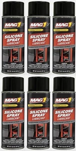 Mag1 00440 10.5 oz Aerosol Silicone Spray Lubricant - Pack of 6 - Picture 1 of 3