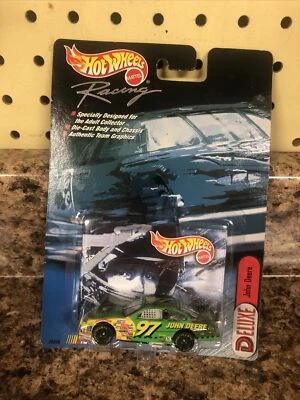 Scooter Hot Wheels Racing Scorchin' Series #97 Deluxe John Deere verde Foto 1 de 4
