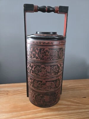 Контейнер для пищевых продуктов Asian Tiffin Бирма/Мьянма - Изображение 1 из 4