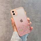Glitter Shockproof Clear Case For iPhone 13 12 11 Pro Max XR XS Max 8 7 SE Cover