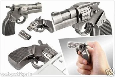 Clé USB 2 PISTOLET 4 Go - 7 CM -NEUF - Photo 1/4