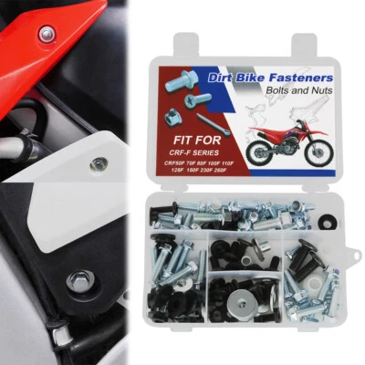 Perno de carrocería de carenado completo apto para Honda CRF70F/CRF80F 2003-2013 CRF100F 2004-2013 Foto 1 de 4