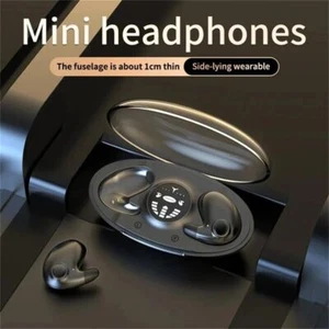 Invisible Sleep Wireless Earbuds Bluetooth 5.3 Headset TWS Waterproof Earphone - Picture 1 of 14