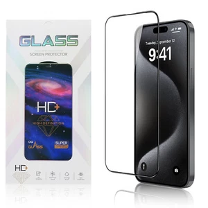 Full Body HD Tempered Glass Screen Protector for Apple iPhone 15 Plus Pro Max - Picture 1 of 16