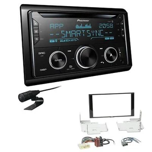 Pioneer Autoradio Bluetooth USB für Nissan Note ab 2013 Klavierlack schwarz - Bild 1 von 4